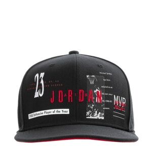 Jordan Black and Red Men's Hat